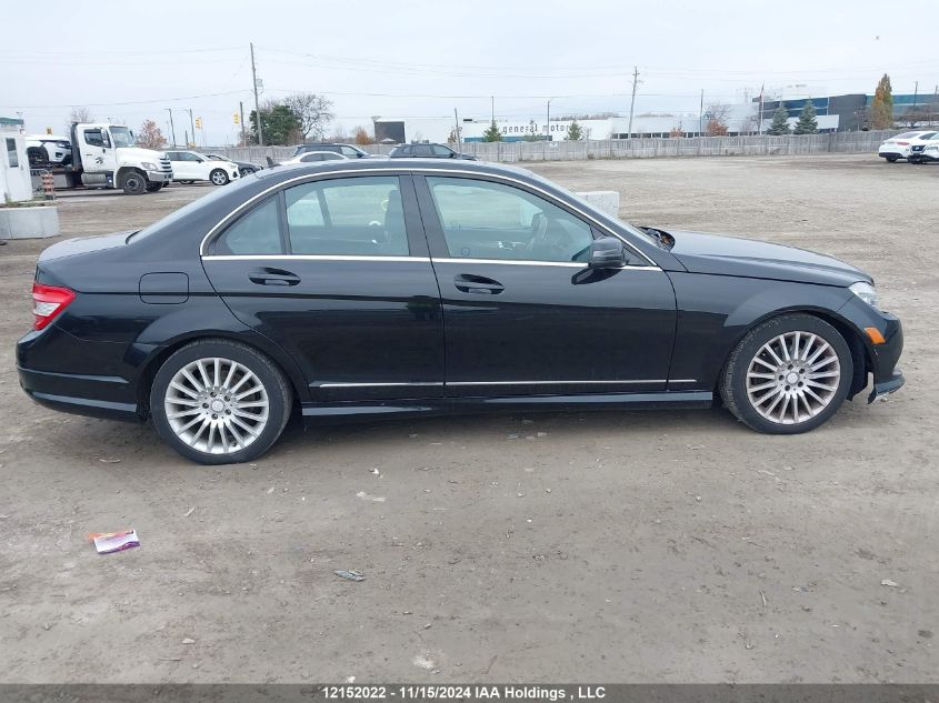 2011 Mercedes-Benz C-Class VIN: WDDGF8FB4BA485329 Lot: 12152022