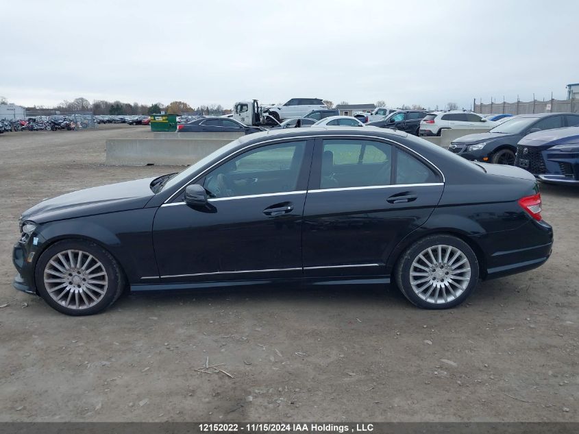 2011 Mercedes-Benz C-Class VIN: WDDGF8FB4BA485329 Lot: 12152022