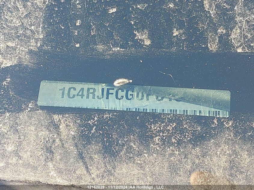 2015 Jeep Grand Cherokee Overland VIN: 1C4RJFCG0FC133543 Lot: 12152039