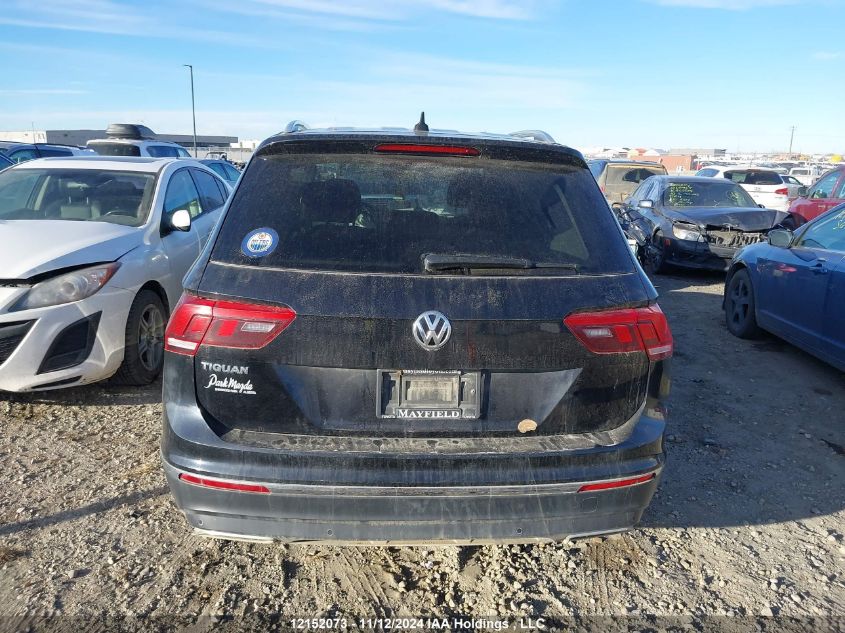 2019 Volkswagen Tiguan VIN: 3VV4B7AX0KM070812 Lot: 12152073