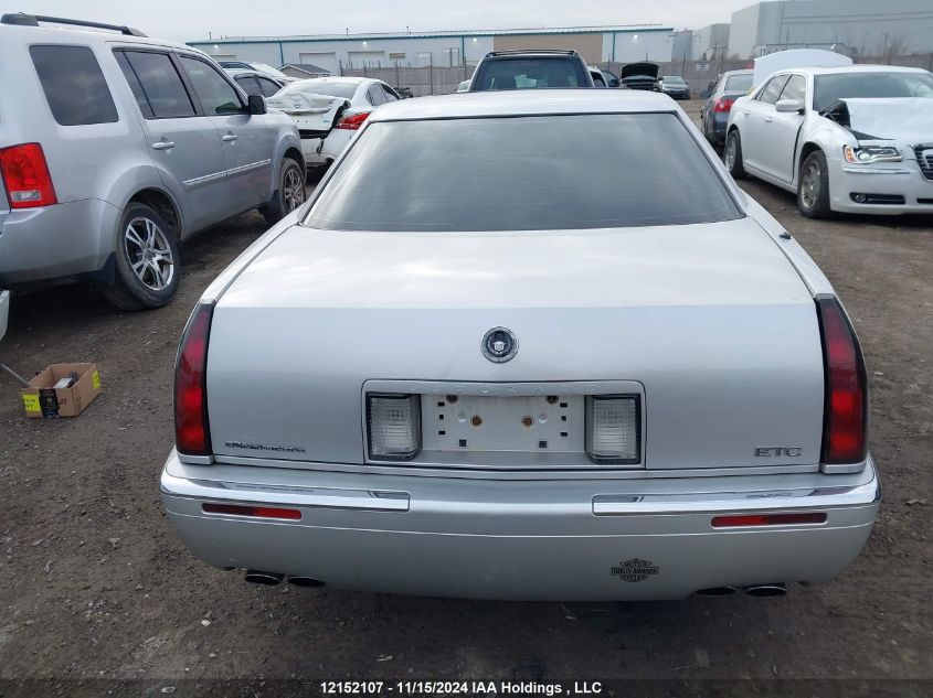 1999 Cadillac Eldorado VIN: 1G6ET1294XU605465 Lot: 12152107