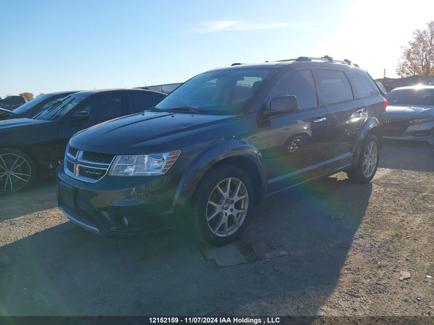 2016 Dodge Journey R/T VIN: 3C4PDDFG6GT180225 Lot: 12152159