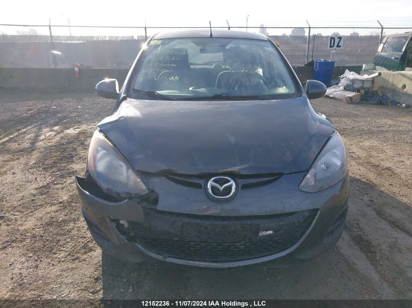 2013 Mazda Mazda2 VIN: JM1DE1KY6D0168520 Lot: 12152236