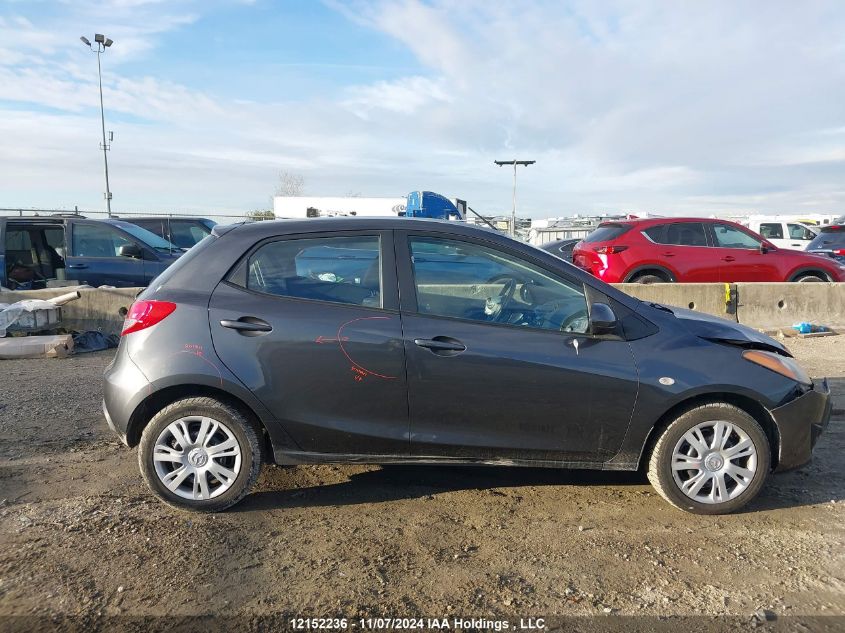 2013 Mazda Mazda2 VIN: JM1DE1KY6D0168520 Lot: 12152236