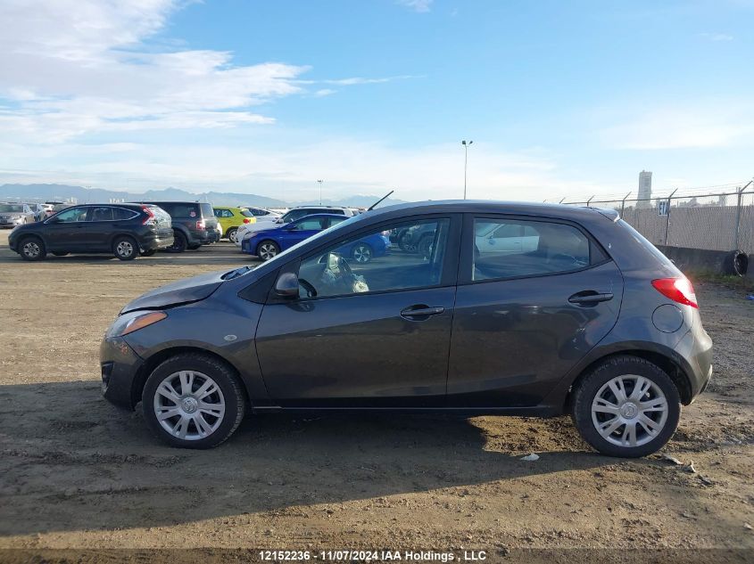 2013 Mazda Mazda2 VIN: JM1DE1KY6D0168520 Lot: 12152236