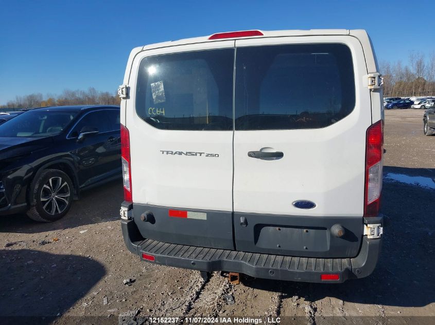 2018 Ford Transit T-250 VIN: 1FTYR2YM2JKA59729 Lot: 12152237