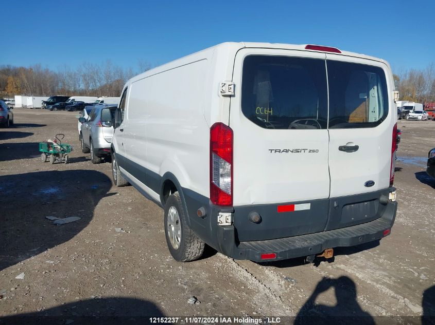 2018 Ford Transit T-250 VIN: 1FTYR2YM2JKA59729 Lot: 12152237