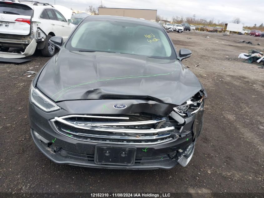 2017 Ford Fusion Titanium VIN: 3FA6P0D98HR225153 Lot: 12152310