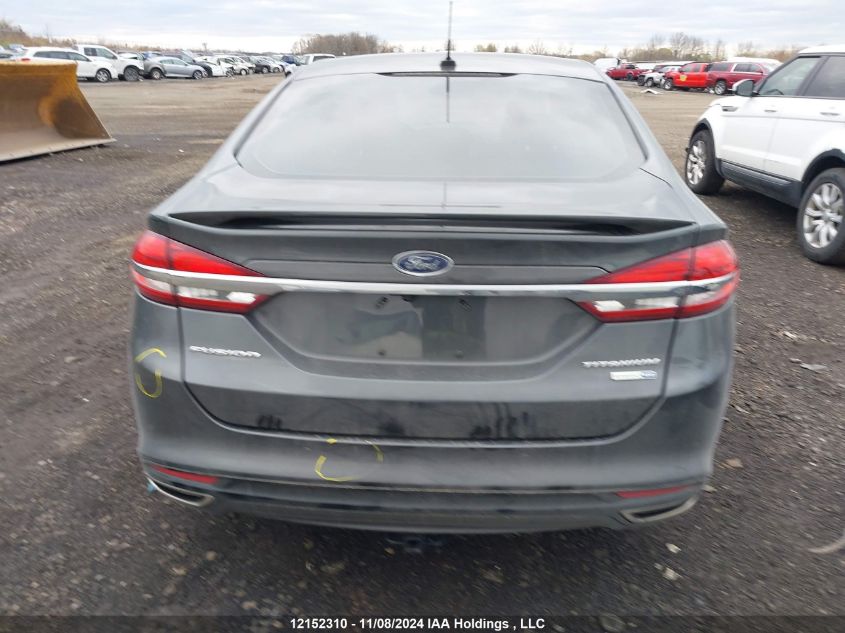 2017 Ford Fusion Titanium VIN: 3FA6P0D98HR225153 Lot: 12152310