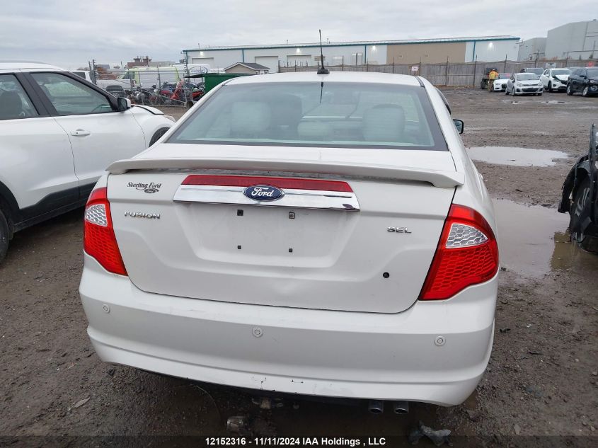 2012 Ford Fusion Sel VIN: 3FAHP0JA6CR208500 Lot: 12152316