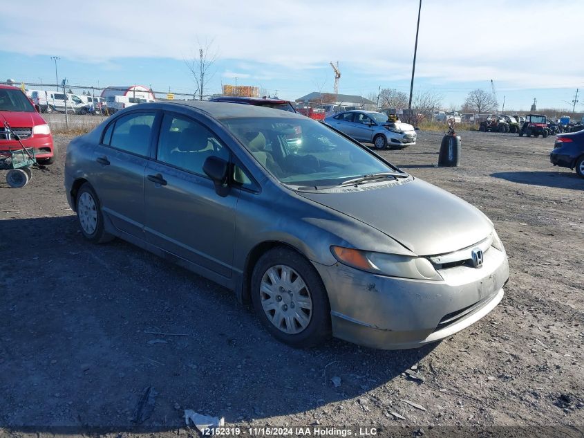 2006 Honda Civic Sdn VIN: 2HGFA16386H033543 Lot: 12152319