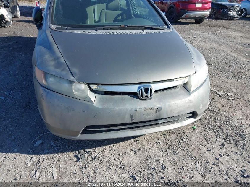 2006 Honda Civic Sdn VIN: 2HGFA16386H033543 Lot: 12152319