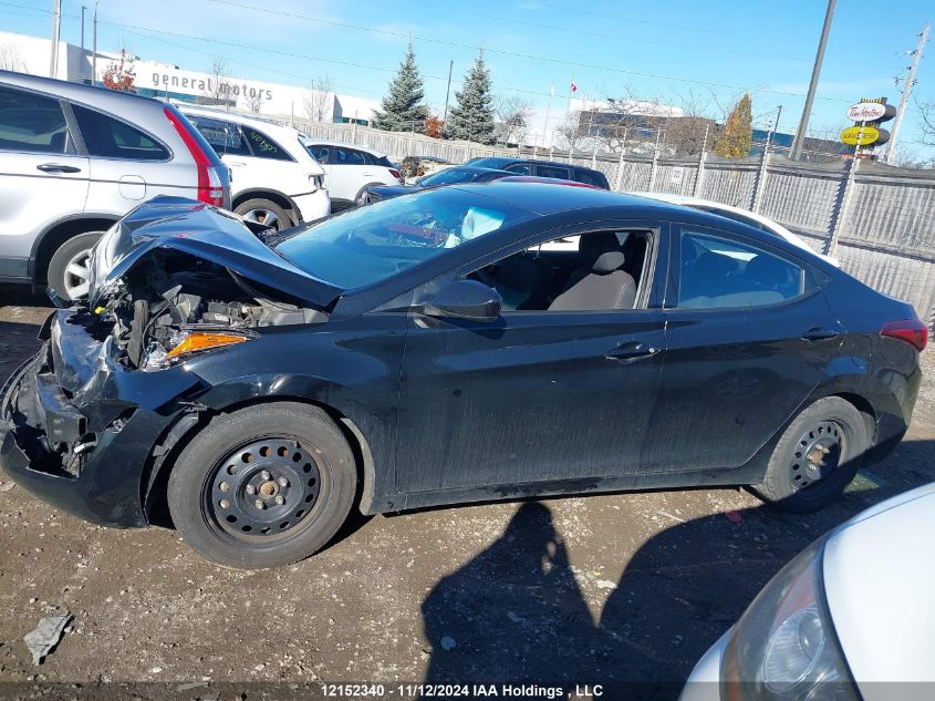 2016 Hyundai Elantra Se/Sport/Limited VIN: 5NPDH4AE4GH693776 Lot: 12152340