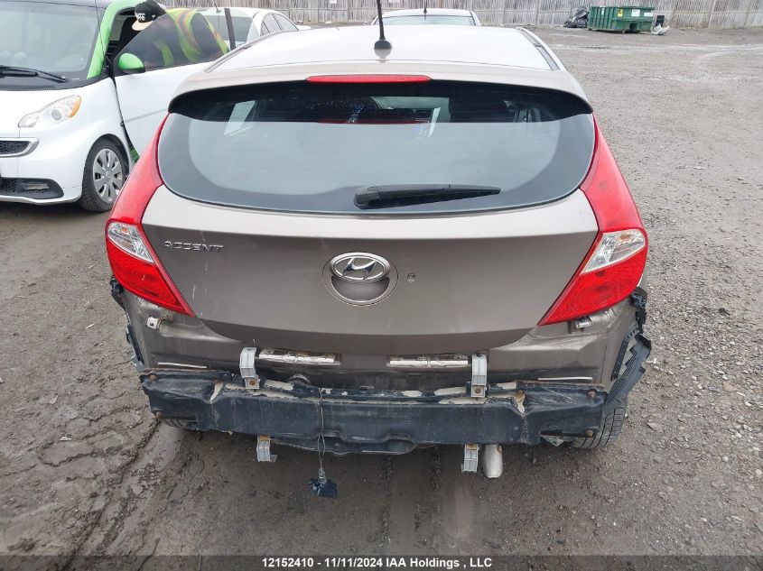 2013 Hyundai Accent Gl VIN: KMHCT5AE8DU085661 Lot: 12152410