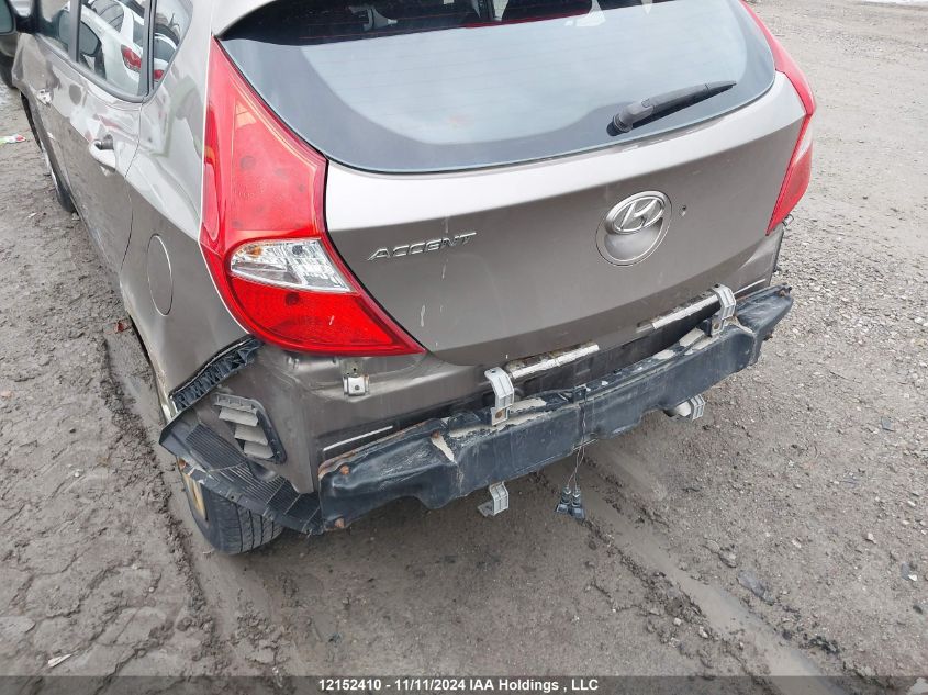 2013 Hyundai Accent Gl VIN: KMHCT5AE8DU085661 Lot: 12152410