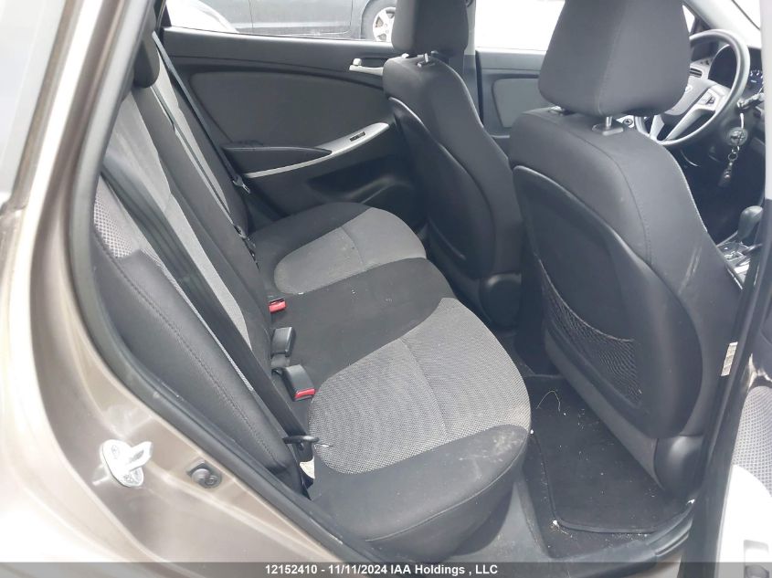 2013 Hyundai Accent Gl VIN: KMHCT5AE8DU085661 Lot: 12152410