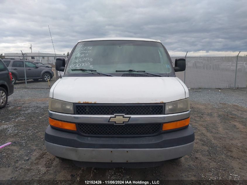 2012 Chevrolet Express Cargo Van VIN: 1GCZGUCA1C1142807 Lot: 12152426