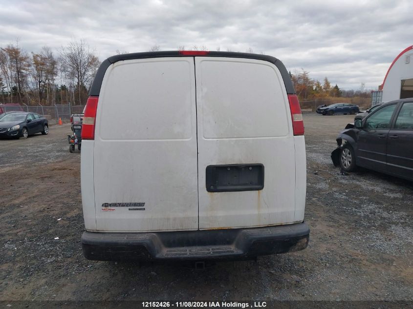 2012 Chevrolet Express Cargo Van VIN: 1GCZGUCA1C1142807 Lot: 12152426