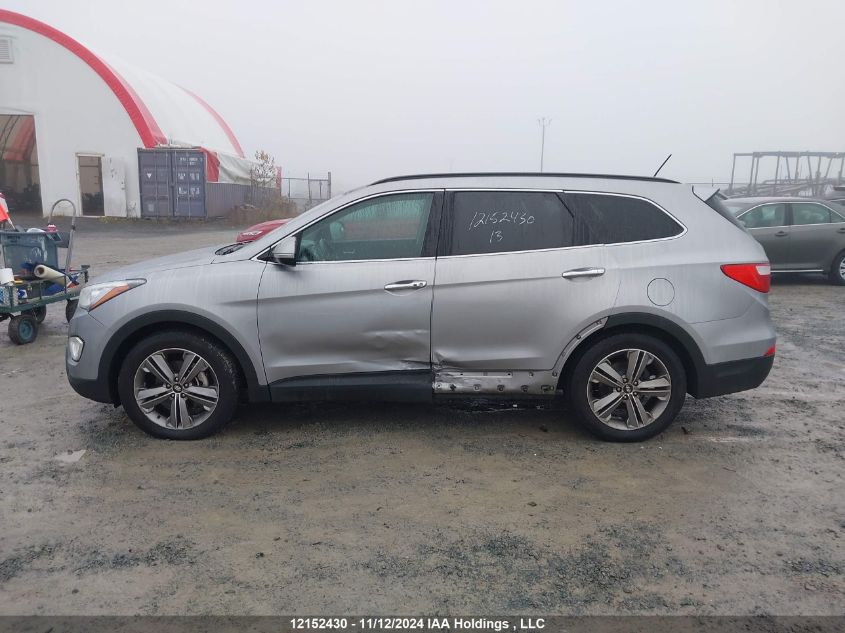 2013 Hyundai Santa Fe Xl Limited VIN: KM8SNDHFXDU007106 Lot: 12152430