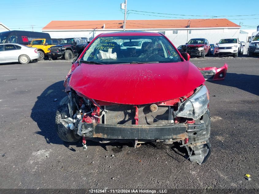 2014 Toyota Corolla S VIN: 2T1BURHE6EC178137 Lot: 12152547