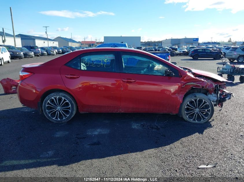 2014 Toyota Corolla S VIN: 2T1BURHE6EC178137 Lot: 12152547