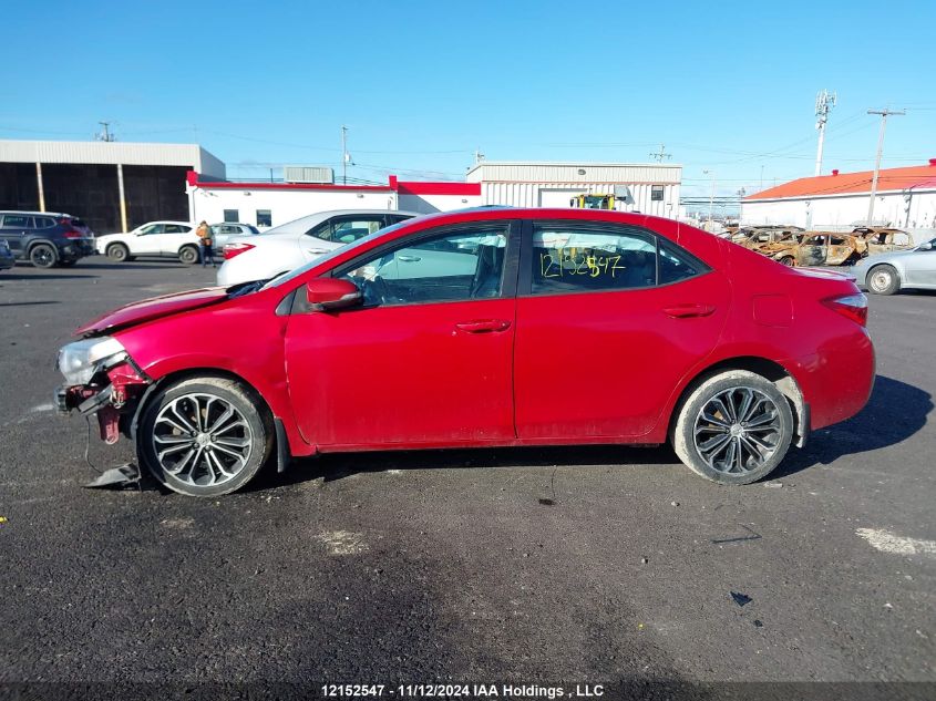 2014 Toyota Corolla S VIN: 2T1BURHE6EC178137 Lot: 12152547