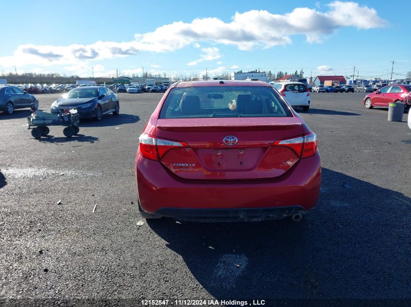 2014 Toyota Corolla S VIN: 2T1BURHE6EC178137 Lot: 12152547