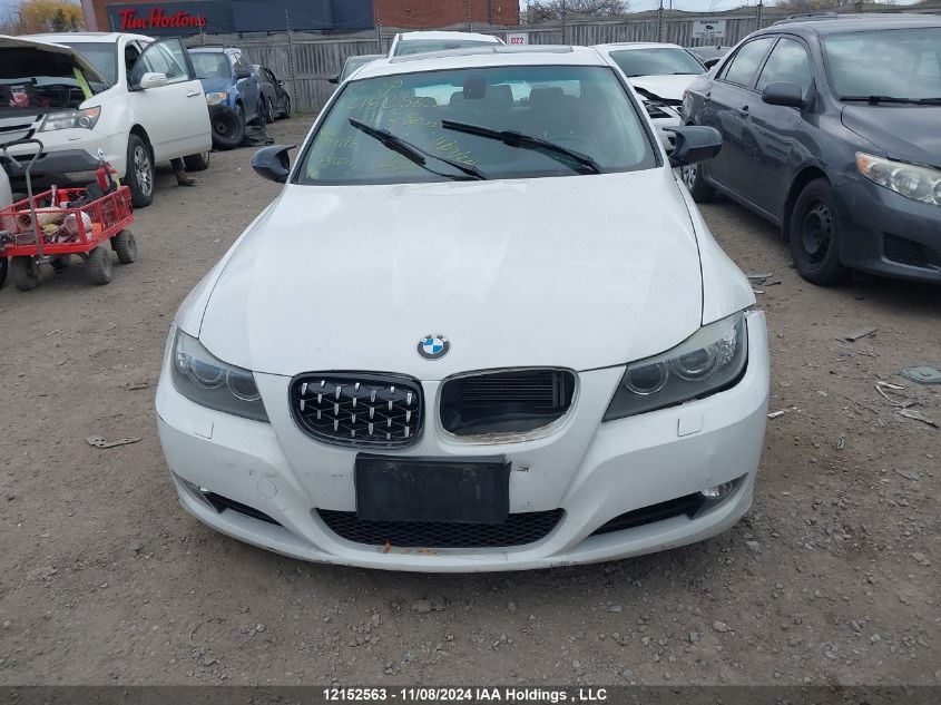 2011 BMW 3 Series VIN: WBAPK7C5XBA970196 Lot: 12152563