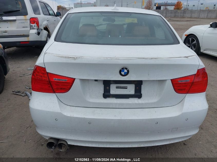 2011 BMW 3 Series VIN: WBAPK7C5XBA970196 Lot: 12152563