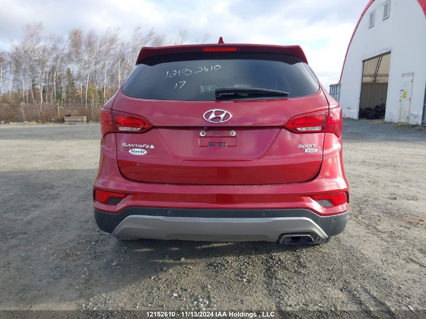 2017 Hyundai Santa Fe Sport 2.4 Se VIN: 5XYZUDLB0HG451077 Lot: 12152610