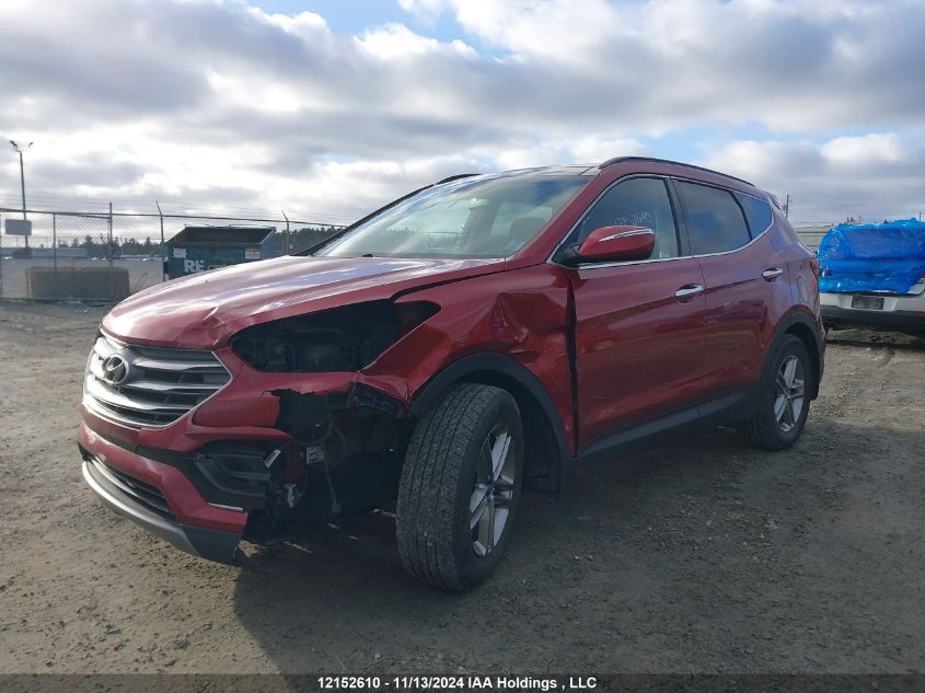 2017 Hyundai Santa Fe Sport 2.4 Se VIN: 5XYZUDLB0HG451077 Lot: 12152610