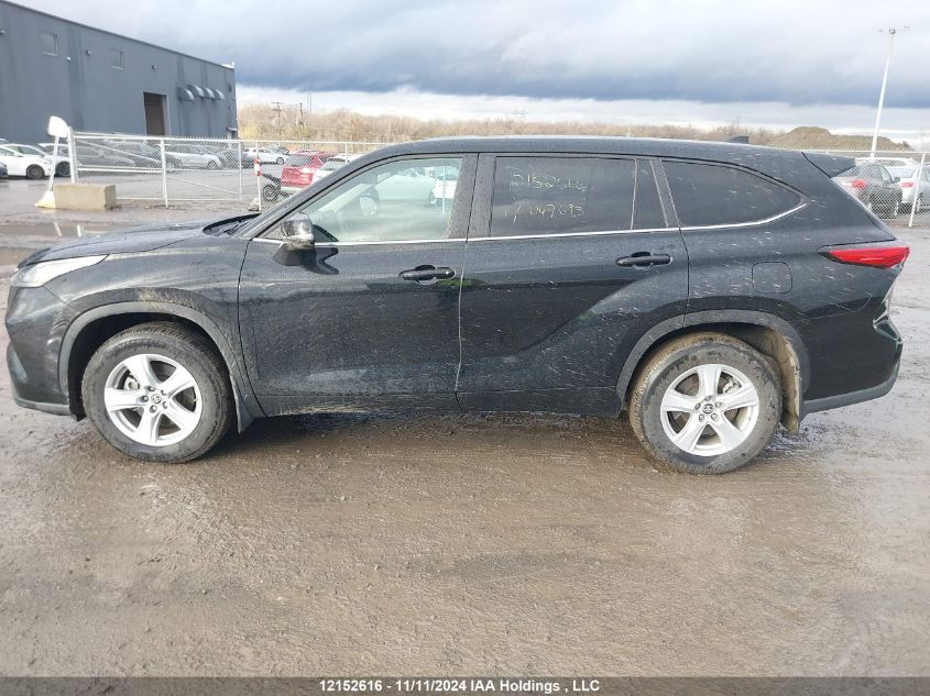 2023 Toyota Highlander L/Le/Xle/Limited/Platinum/Xse VIN: 5TDKDRBHXPS047693 Lot: 12152616