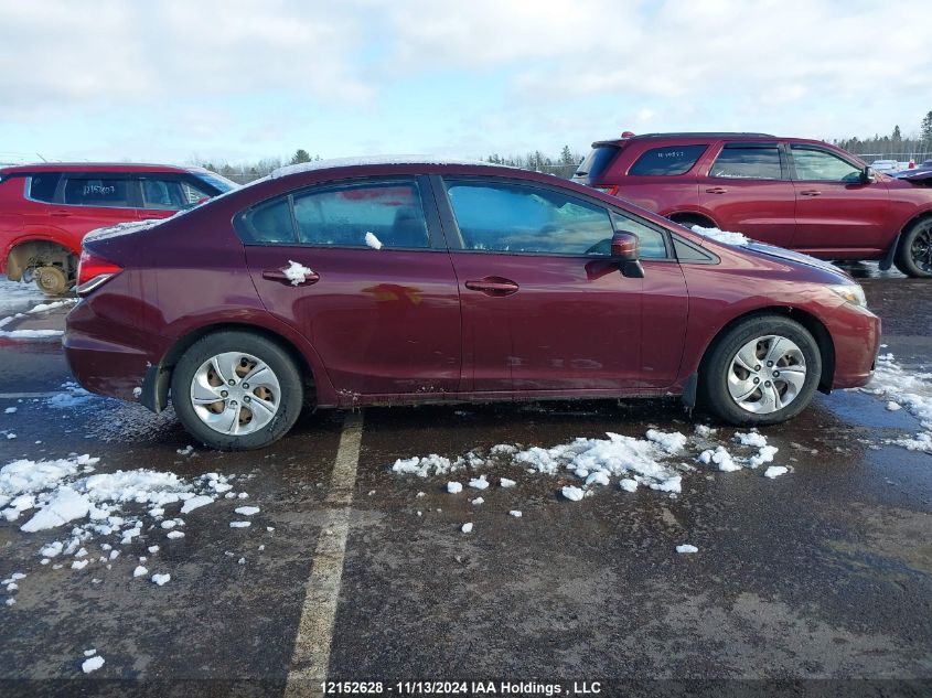 2014 Honda Civic Sedan VIN: 2HGFB2E45EH046780 Lot: 12152628