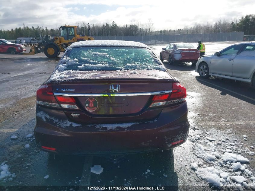 2014 Honda Civic Sedan VIN: 2HGFB2E45EH046780 Lot: 12152628