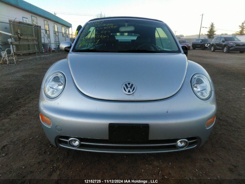 2003 Volkswagen New Beetle VIN: 3VWDD21Y73M332697 Lot: 12152725