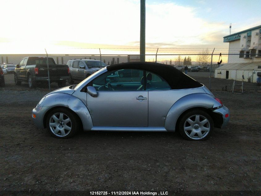 2003 Volkswagen New Beetle VIN: 3VWDD21Y73M332697 Lot: 12152725