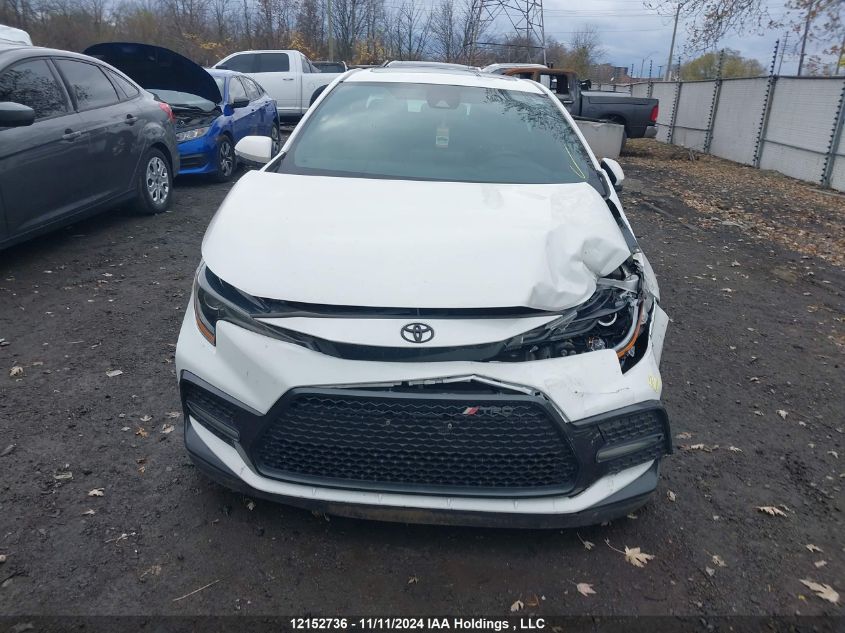 2020 Toyota Corolla Se/Xse VIN: 5YFB4RBE2LP017418 Lot: 12152736