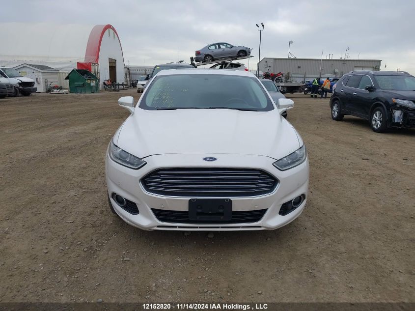 2016 Ford Fusion Titanium VIN: 3FA6P0D93GR137156 Lot: 12152820