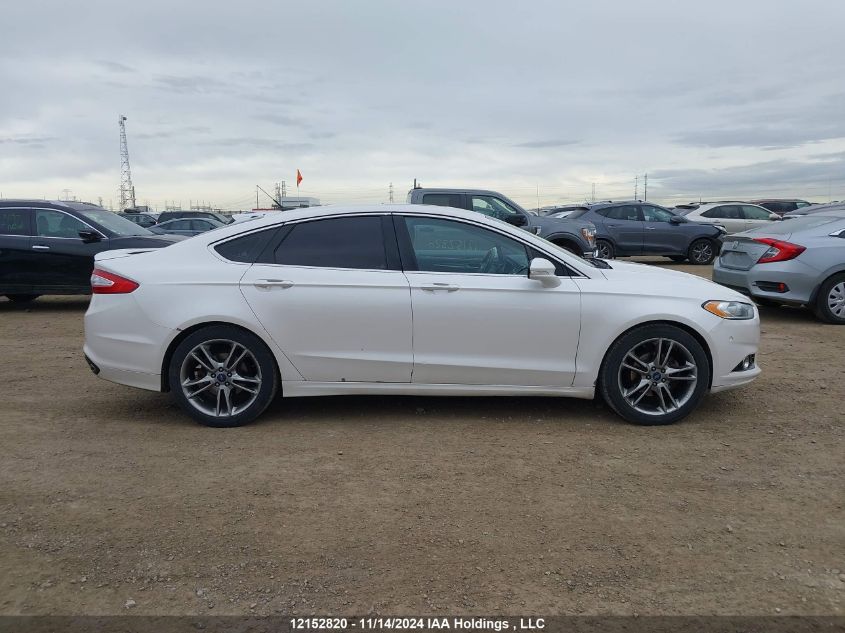 2016 Ford Fusion Titanium VIN: 3FA6P0D93GR137156 Lot: 12152820