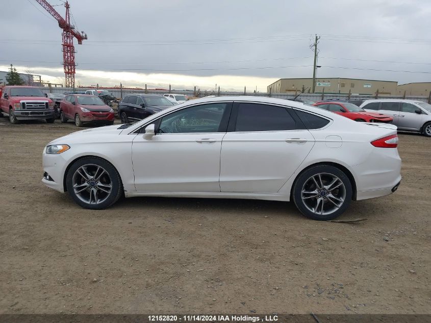 2016 Ford Fusion Titanium VIN: 3FA6P0D93GR137156 Lot: 12152820