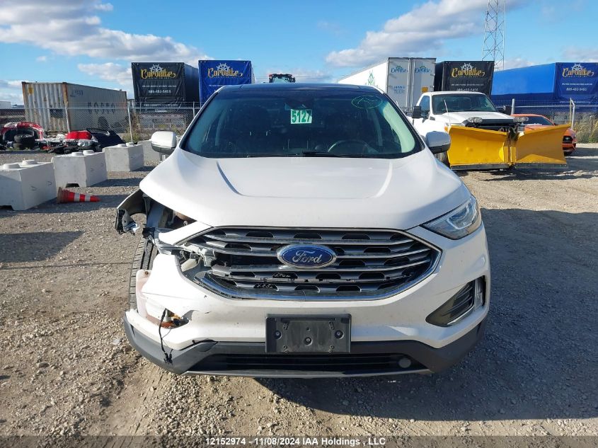 2019 Ford Edge Titanium VIN: 2FMPK4K98KBB64850 Lot: 12152974