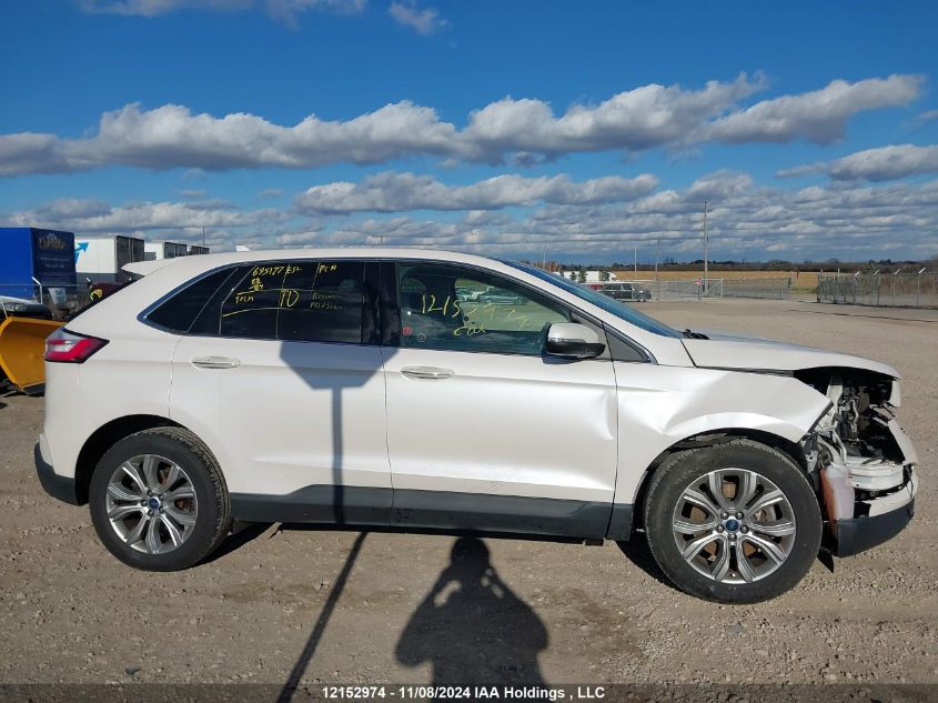 2019 Ford Edge Titanium VIN: 2FMPK4K98KBB64850 Lot: 12152974