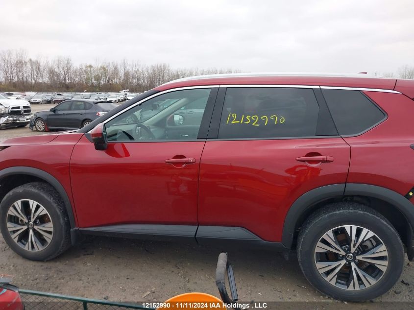 2021 Nissan Rogue VIN: 5N1AT3BA8MC805618 Lot: 12152990