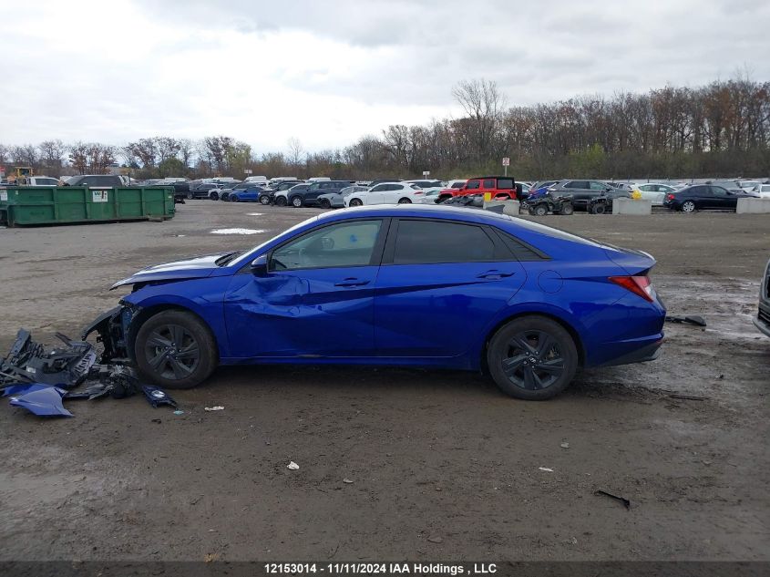 2023 Hyundai Elantra Preferred Ivt With Tech Package VIN: KMHLM4AG7PU566689 Lot: 12153014