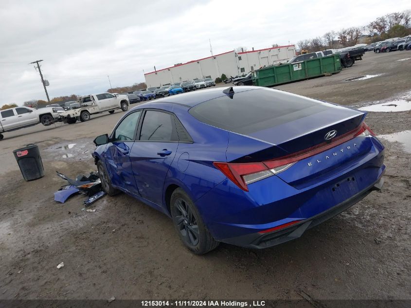 2023 Hyundai Elantra Preferred Ivt With Tech Package VIN: KMHLM4AG7PU566689 Lot: 12153014