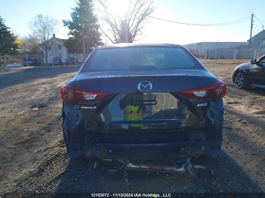 2016 Mazda Mazda3 VIN: 3MZBM1V70GM238783 Lot: 12153072