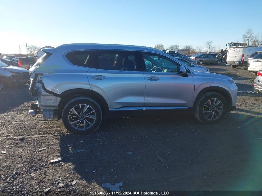 2019 Hyundai Santa Fe Sel/Sel Plus VIN: 5NMS3CAD8KH019272 Lot: 12153086