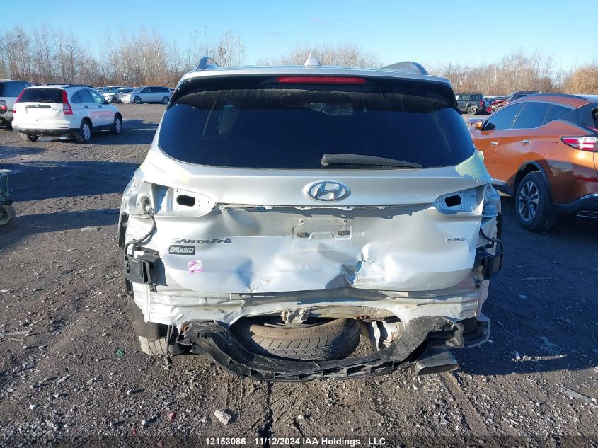 2019 Hyundai Santa Fe Sel/Sel Plus VIN: 5NMS3CAD8KH019272 Lot: 12153086