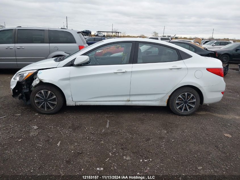 2015 Hyundai Accent Se VIN: KMHCT4AE2FU889337 Lot: 12153157