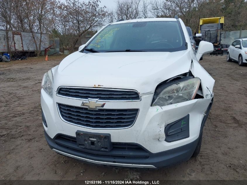 2014 Chevrolet Trax VIN: 3GNCJPSB3EL167584 Lot: 12153195